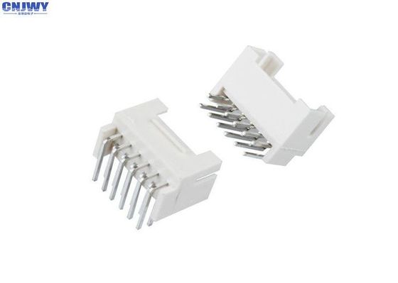 Dual Row FPC Cable Connector 1.25 MM Pitch Concave Bending Through Hole