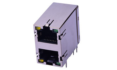 LED ল্যাম্প কাস্টম সঙ্গে উচ্চ মানের Rj45 নেটওয়ার্ক সংযোগকারী ডাবল স্তর