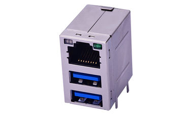 10P8C Rj45 মহিলা থেকে মহিলা সংযোগকারী, টেকসই মহিলা ইথারনেট সংযোগকারী