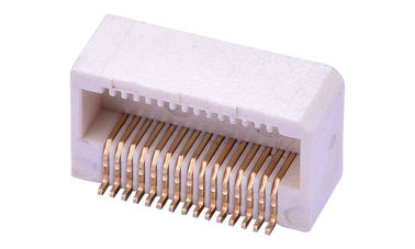 অনুভূমিক 30PIN PCB বোর্ড থেকে বোর্ড সংযোগকারী মাদার সিট উচ্চতা 5.0MM