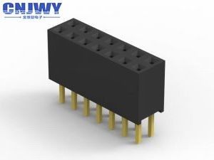 2x20P PCB বোর্ডের জন্য মহিলা শিরোনাম সংযোগকারী