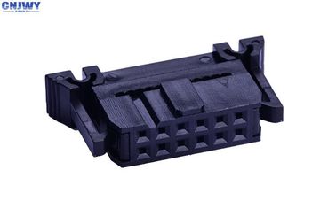 2.54MM পিচ আইডিসি সকেট বটফ্লাই হুক সহ মহিলা সংযোগকারী পিবিটি বিচ্ছিন্নতা
