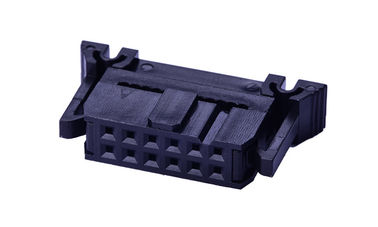 2.54MM পিচ আইডিসি সকেট বটফ্লাই হুক সহ মহিলা সংযোগকারী পিবিটি বিচ্ছিন্নতা