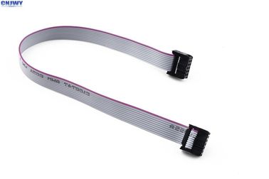 1.27mm 28AWG ফ্ল্যাট রিবন ডেটা ক্যাবল UL2651 FC-10P সংযোগকারী