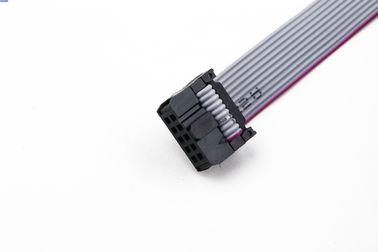 1.27mm 28AWG ফ্ল্যাট রিবন ডেটা ক্যাবল UL2651 FC-10P সংযোগকারী