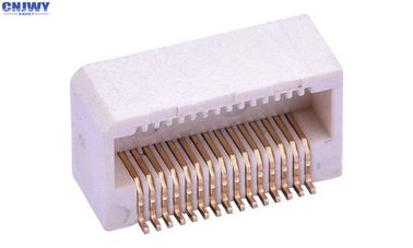 অনুভূমিক 30PIN PCB বোর্ড থেকে বোর্ড সংযোগকারী মাদার সিট উচ্চতা 5.0MM
