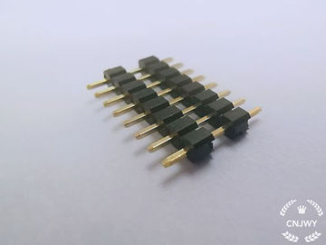 প্লাগ ইন পুরুষ পিন হেডার সংযোগকারী 1 * 8P L=14mm ডাবল প্লাস্টিক 0.8U গোল্ড ফ্ল্যাশ পিই প্যাকেজিং