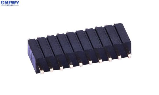 30 পিন 40 পিন মহিলা পিসিবি হেডার 500V 1.0AMP 1.00mm পিচ ফসফর ব্রোঞ্জ যোগাযোগ