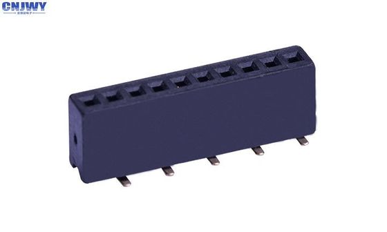 কালো আইসোলেশন উচ্চতা 4.3mm SMT মহিলা সংযোগকারী PA6T