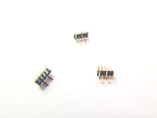 1.27MM পিচ 1*5P UL94V-0 PA6T পুরুষ পিন হেডার সংযোগকারী