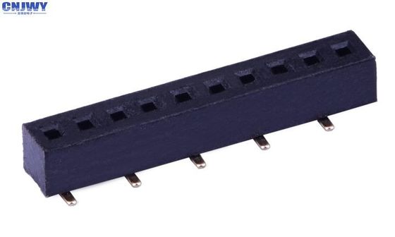 1.27MM পিচ PA6T উচ্চতা 2.0mm মহিলা সকেট সংযোগকারী