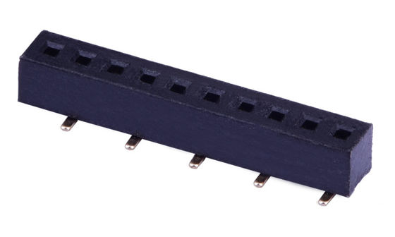 1.27MM পিচ PA6T উচ্চতা 2.0mm মহিলা সকেট সংযোগকারী