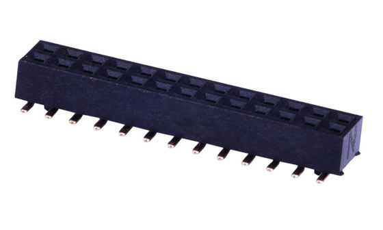 উচ্চতা 2.0mm PA6T SMT Dislocation Pin 1.27MM মহিলা হেডার