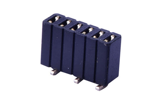 250V এসি 1.27mm পিচ মহিলা পিন হেডার 4.6mm উচ্চতা