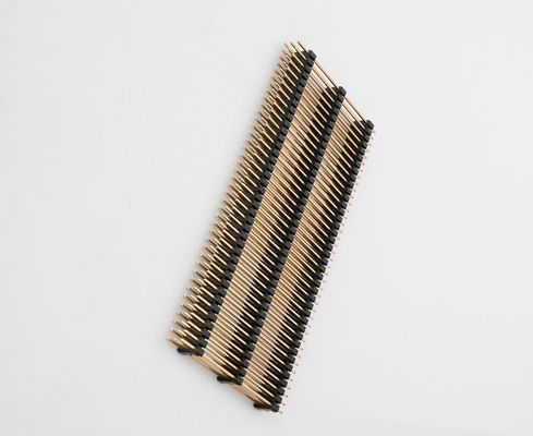 ডুয়াল রো PA6T পিচ 2.54mm 48P ডিআইপি পিন হেডার সংযোগকারী