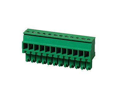 PA66 SN 30-16AWG টার্মিনাল ব্লক সংযোগকারী CPT 3.81mm পিচ 1 * 10P সবুজ