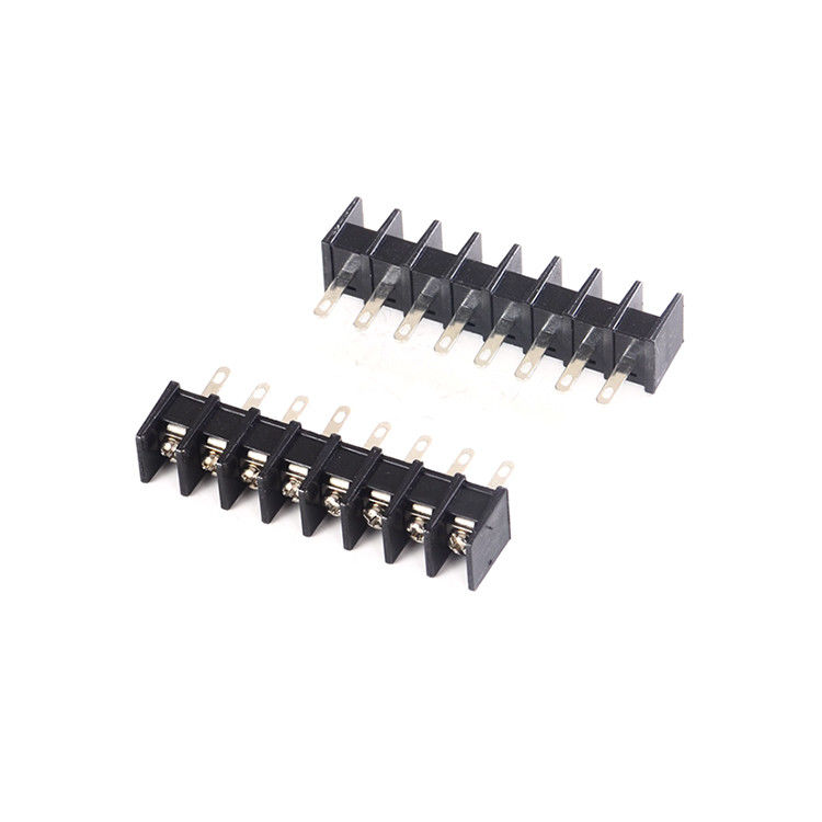 22-12AWG ওয়্যার স্ক্রু টার্মিনাল ব্লক সংযোগকারী 1*08P ডিআইপি স্যুইচিং পাওয়ার সাপ্লাই