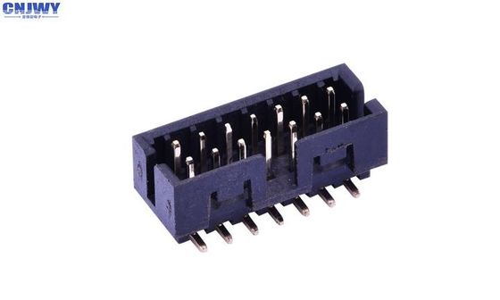 Horizontal Surface Mount Pin Header , 2 * 07 Pin 2 Mm Header Connector