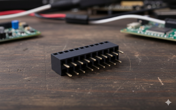 3A 250V মহিলা হেডার সংযোগকারী, ২.৫৪মিমি পিচ সহ