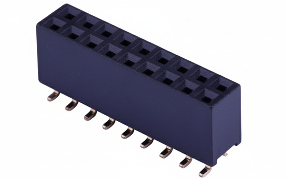 2x20P মহিলা হেডার সংযোগকারী 3A 250V সোল্ডার টার্মিনেশন